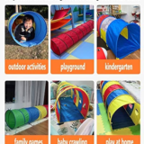 Indoor Canvas Sensory Crawl Tunnel