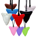Silicone chew with hanging string