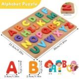 Wooden Alphabet Puzzle Board