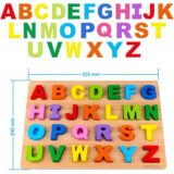 Wooden Alphabet Puzzle Board