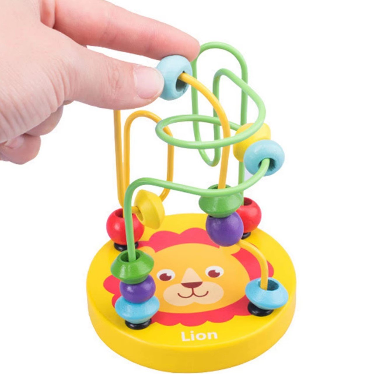 Wooden Bead Maze Toy