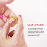 spiky sensory finger ring