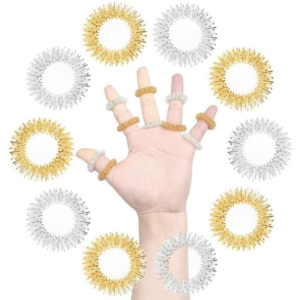 spiky sensory finger ring