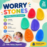 weighted sensory stone